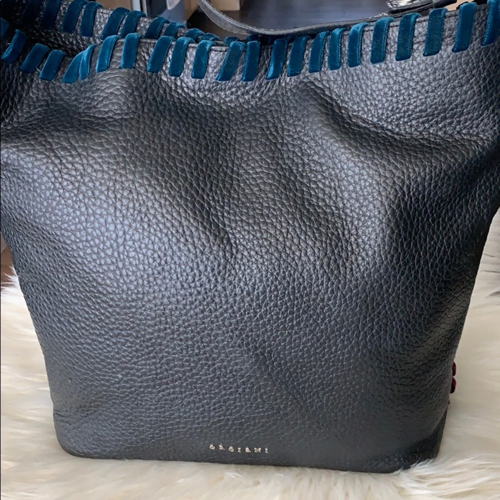 ORCIANI leather tote 🇮🇹